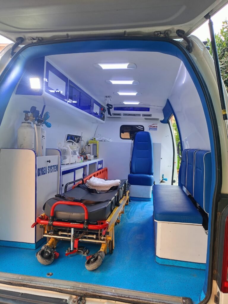 معلومات عن سيارة الاسعاف